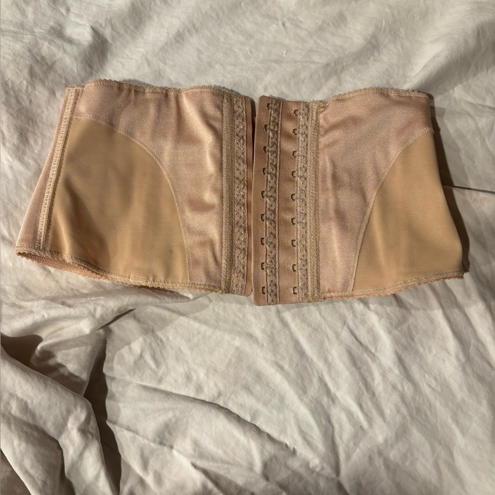 Beige Corset Waist Cincher